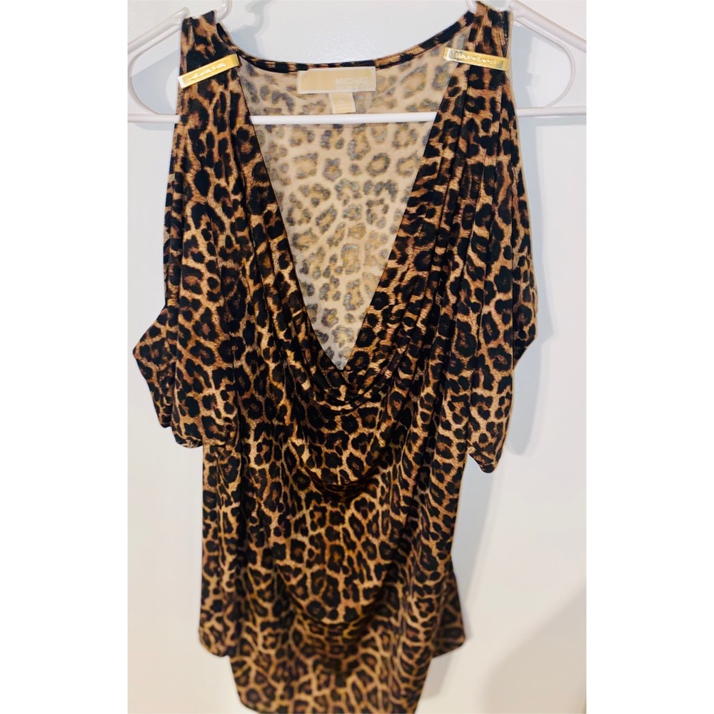 Michael Kors Cheetah Blouse